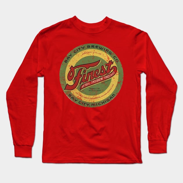 The Finest Beer Long Sleeve T-Shirt by MindsparkCreative